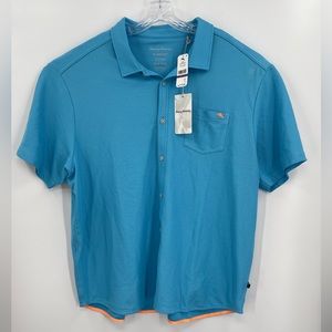 Tommy Bahama Emfielder Knit Camp Shirt Men's Size 2XLB